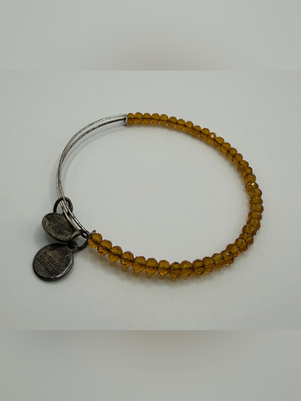 Alex & Ani Yellow Beaded Bracelet